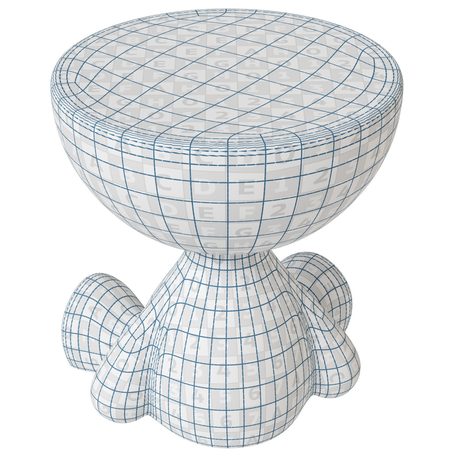 HeadyChillin creative side table by Venus Deco  3D model_7