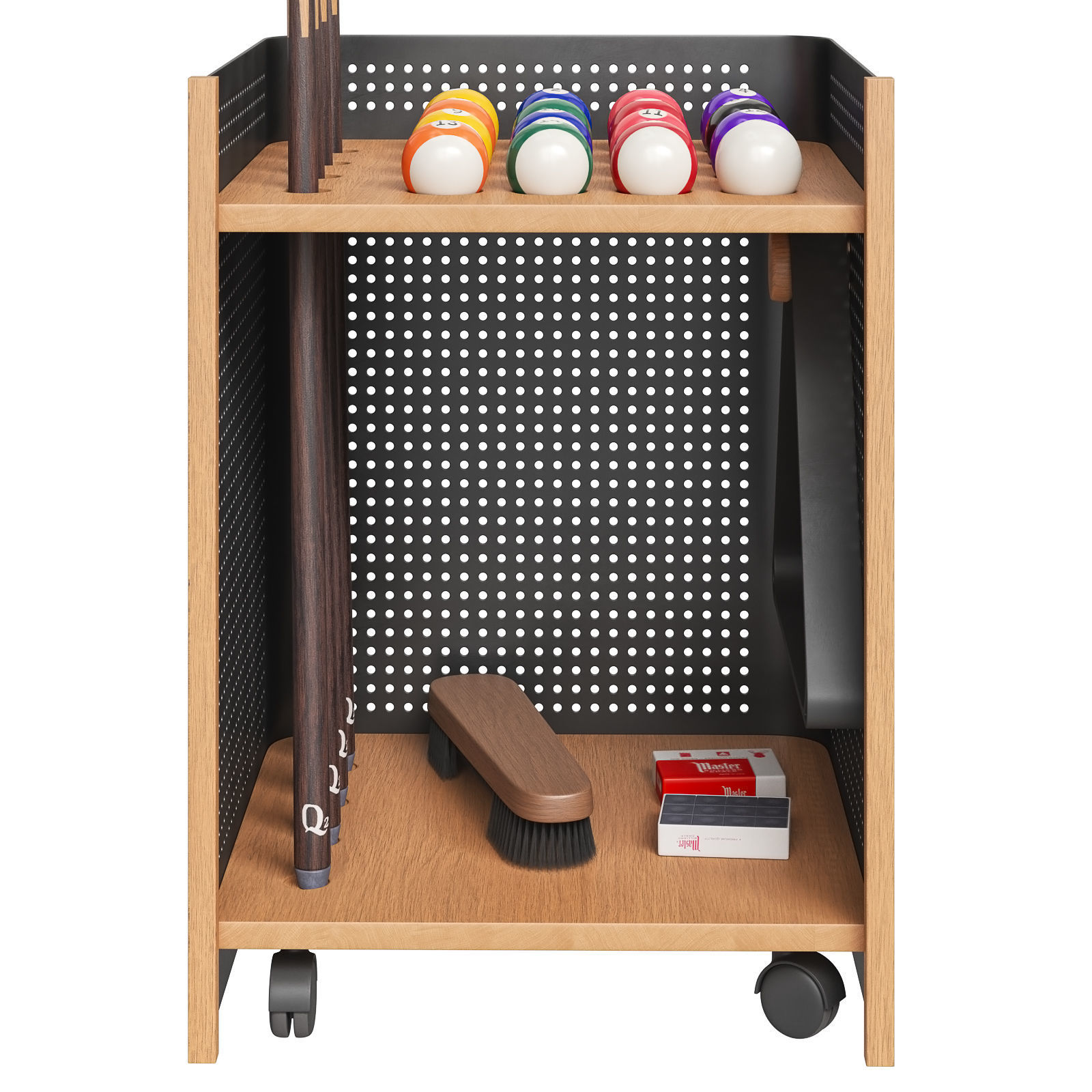 Jack Game Room cue rack Diagonal Outdoor 3D model_4