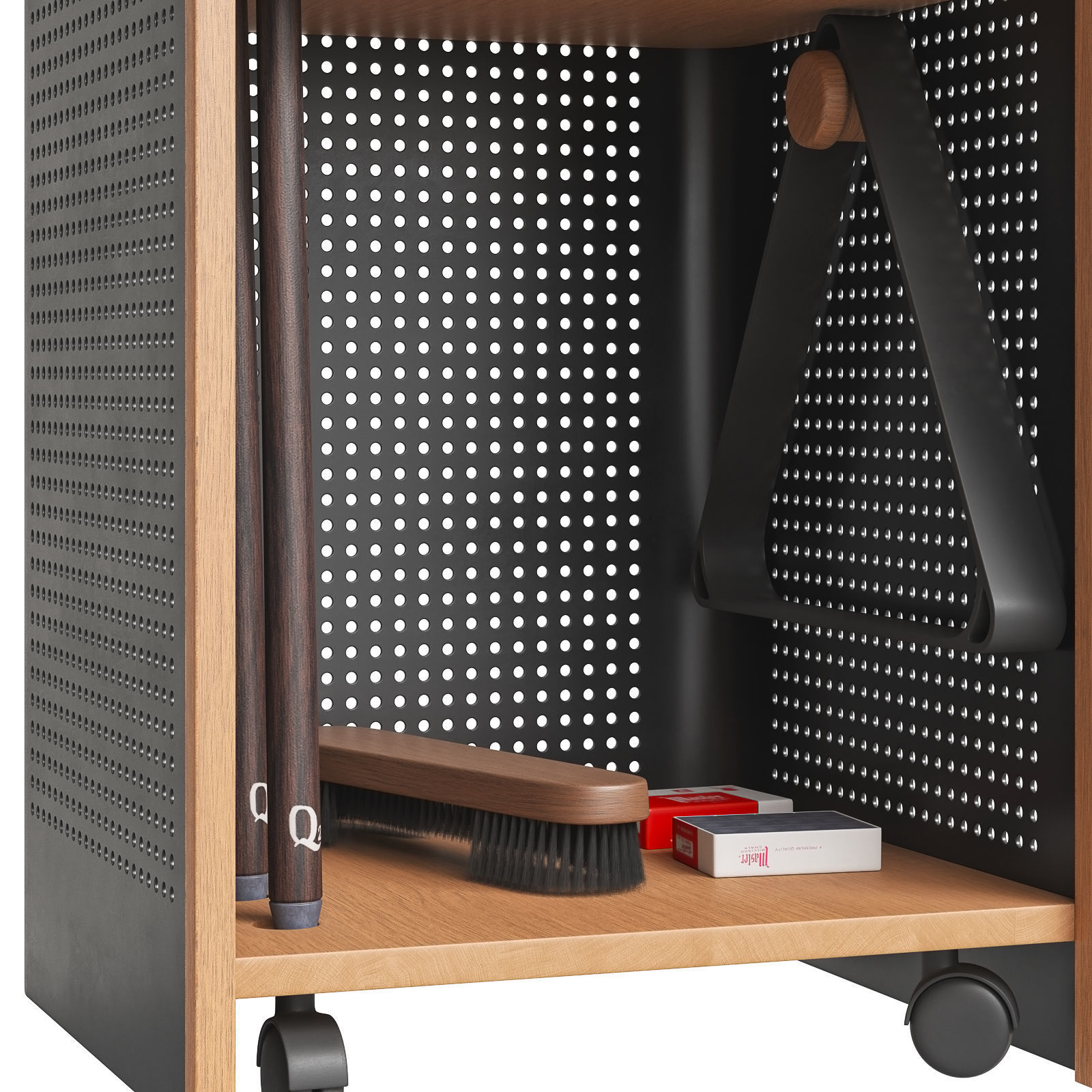 Jack Game Room cue rack Diagonal Outdoor 3D model_6