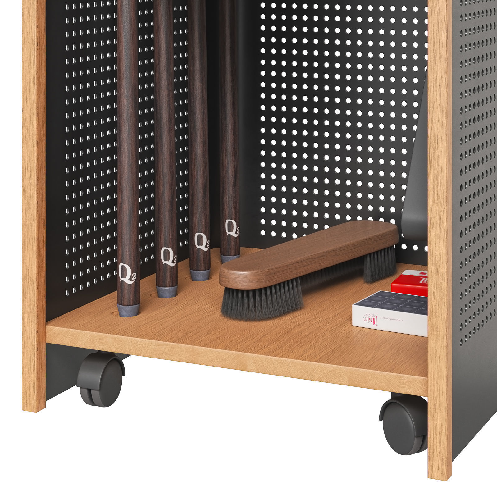 Jack Game Room cue rack Diagonal Outdoor 3D model_9