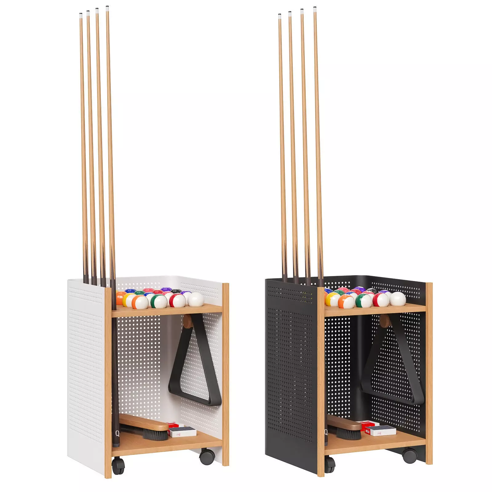 Jack Game Room cue rack Diagonal Outdoor 3D model_0