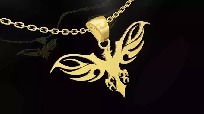 Eagle gold pendant jewelry