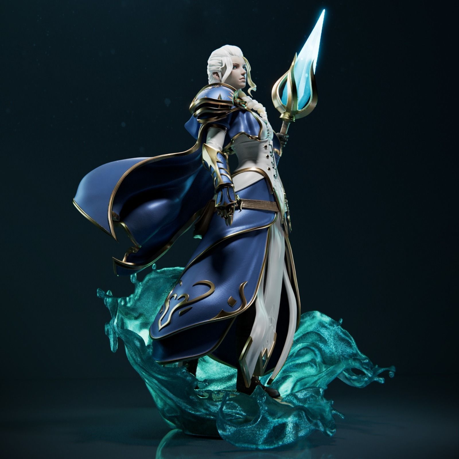 Jaina Proudmoore  3D Print 3D print model_2