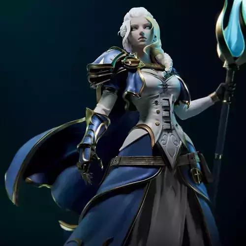 Jaina Proudmoore  3D Print 3D print model