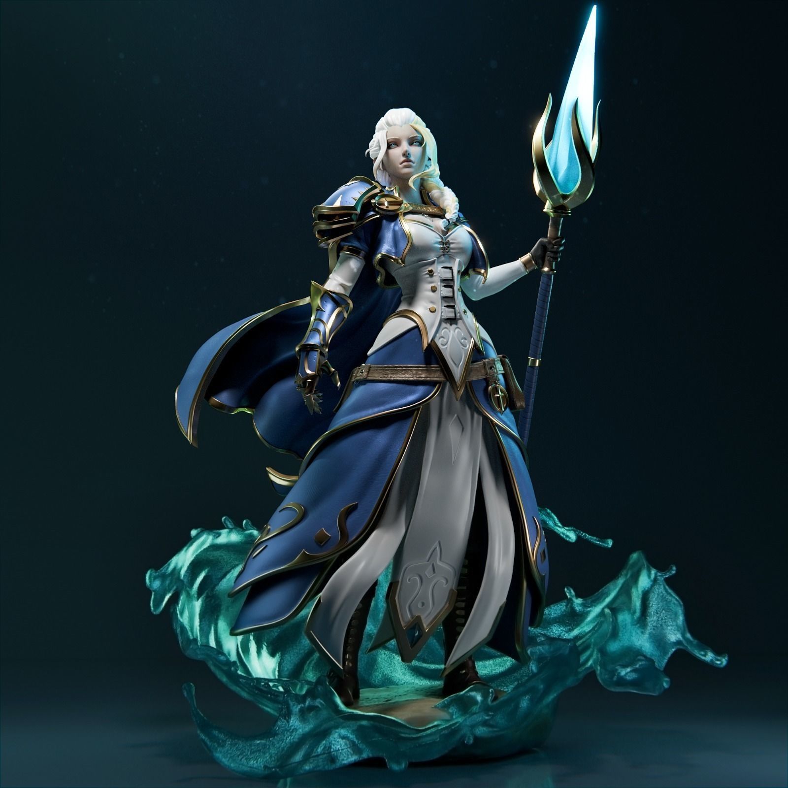 Jaina Proudmoore  3D Print 3D print model_1