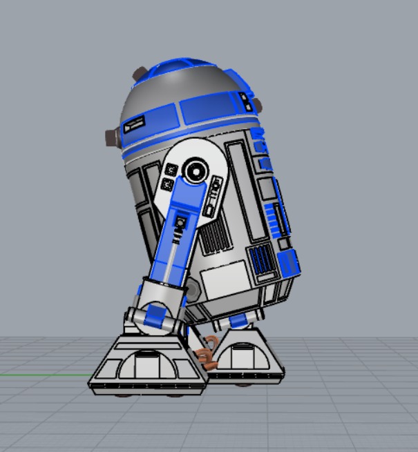R2-D2 3D print model_6