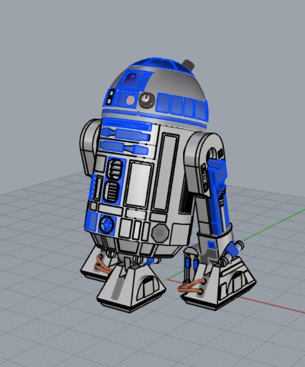 R2-D2 3D print model_21