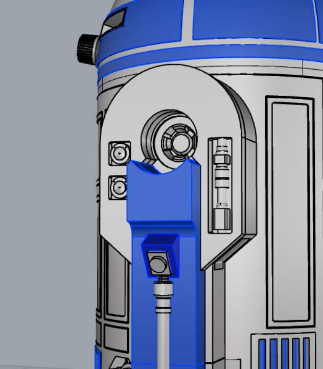 R2-D2 3D print model_9
