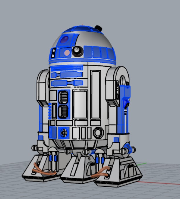 R2-D2 3D print model_12