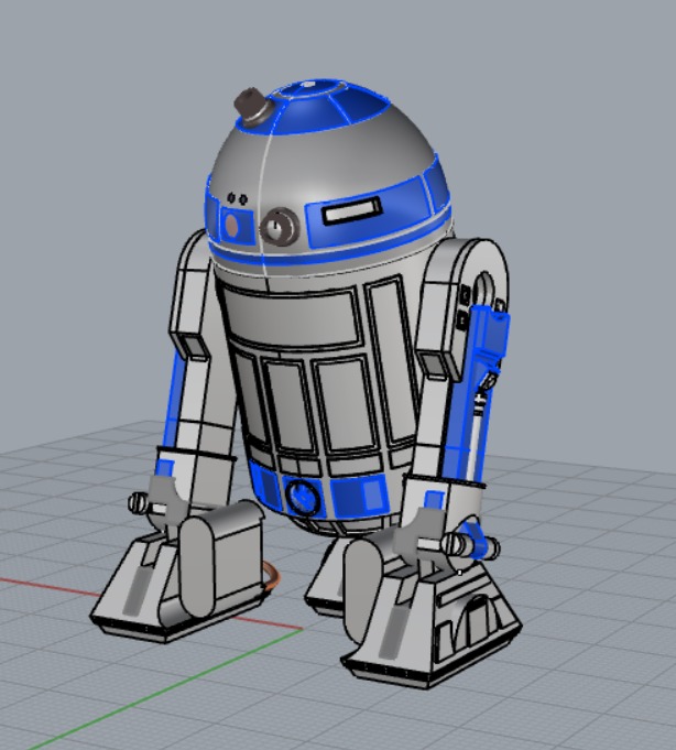 R2-D2 3D print model_5