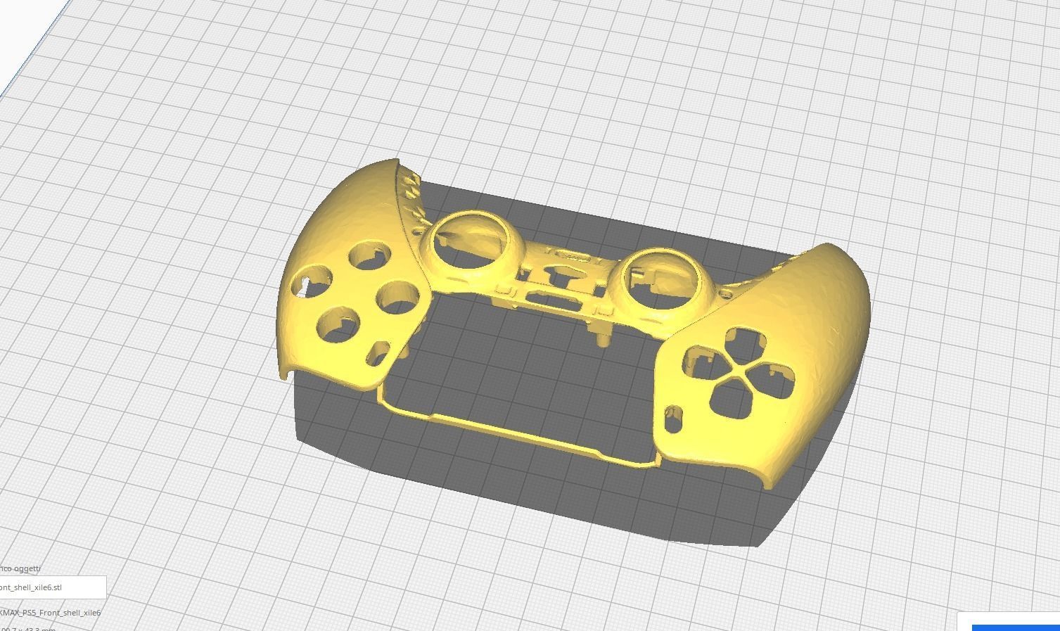 PS5 Controller Custom Shell 3D print model_1