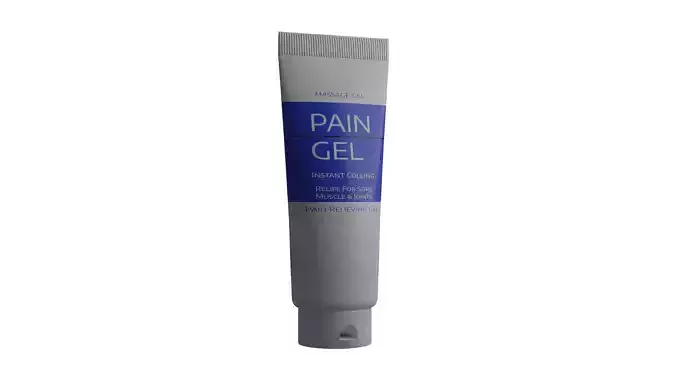 Medical Pain Tube 3D model
