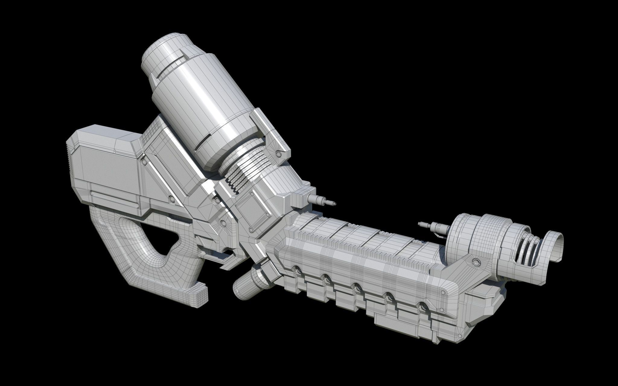 M451Firestorm Mass Effect 3D model_9