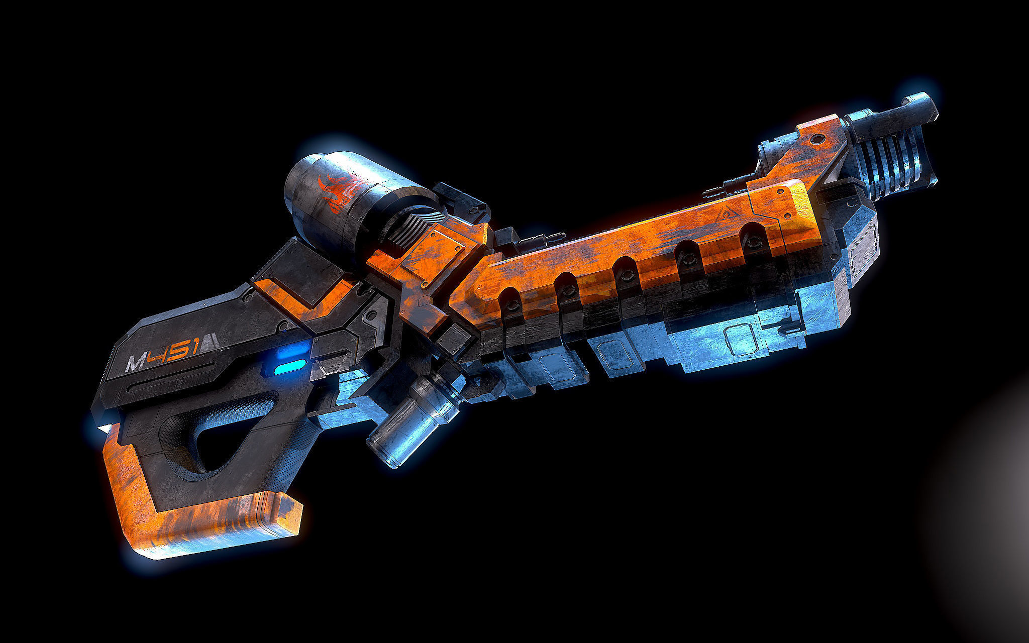 M451Firestorm Mass Effect 3D model_3