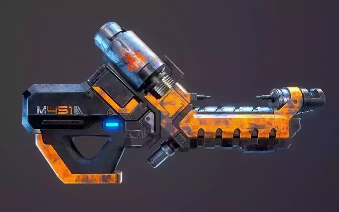 M451Firestorm Mass Effect 3D model