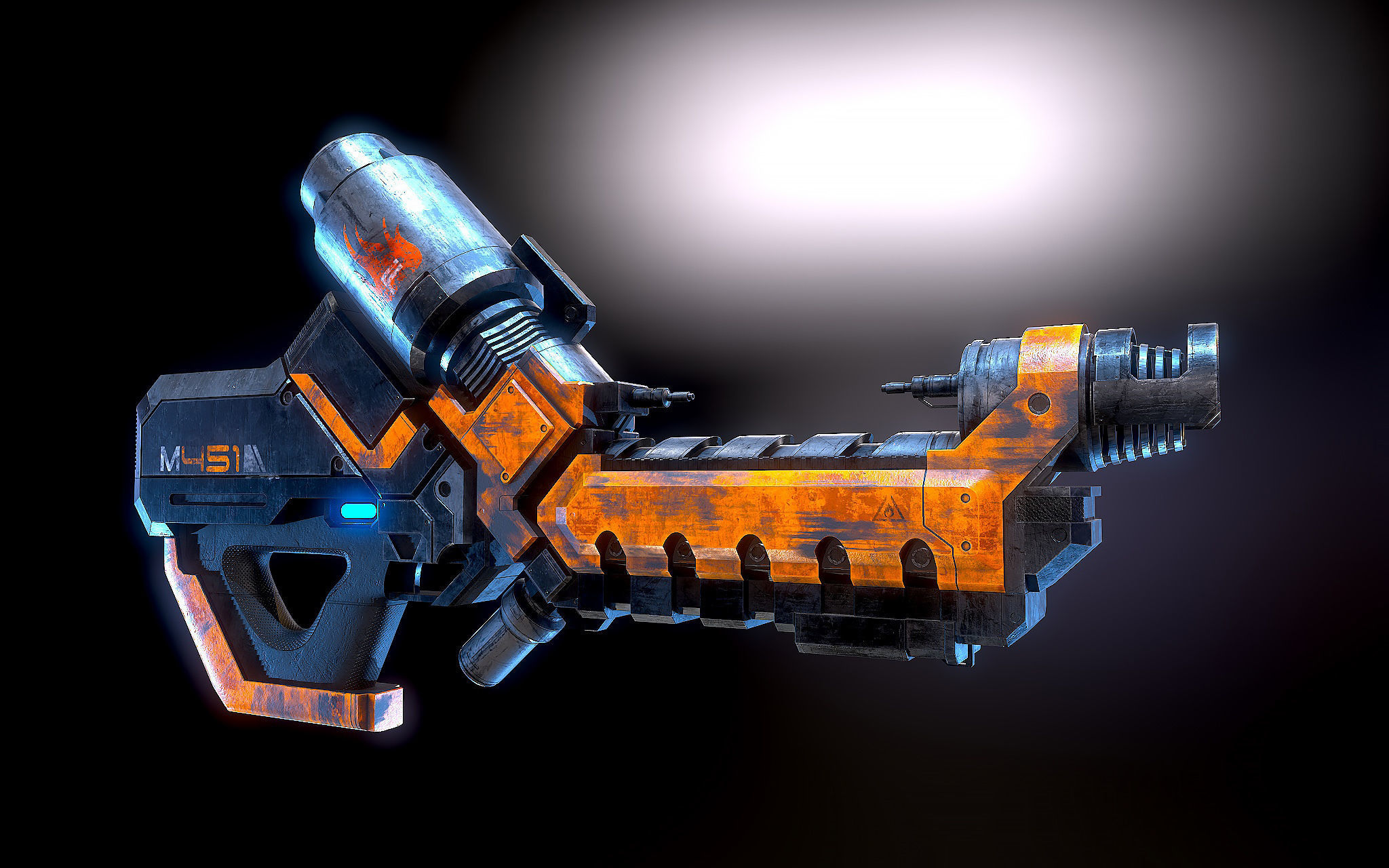 M451Firestorm Mass Effect 3D model_1