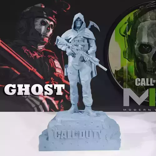 CALL OF DUTY - GHOST SOLDIER - 3D PRINT 3D print model