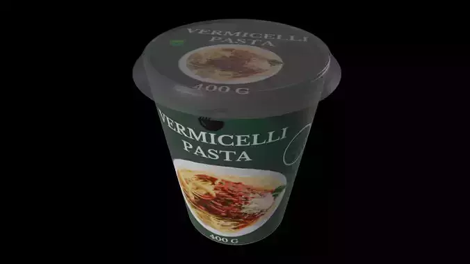 Vermicelli Pasta - GAME READY PBR