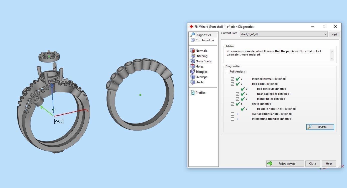 Gold Ring 3D print model_3