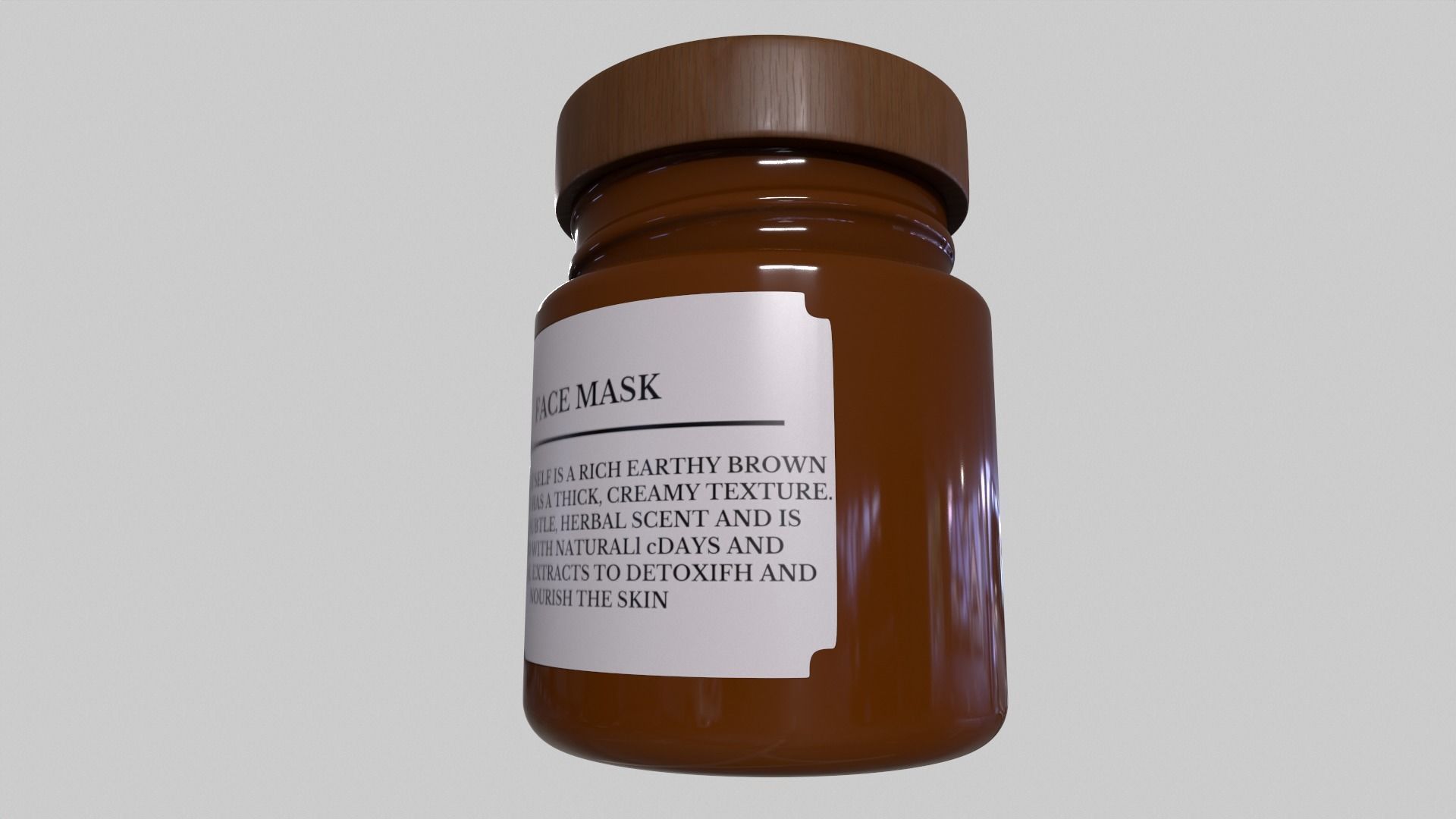  Face Mask - GAME READY PBR Low-poly 3D model_1