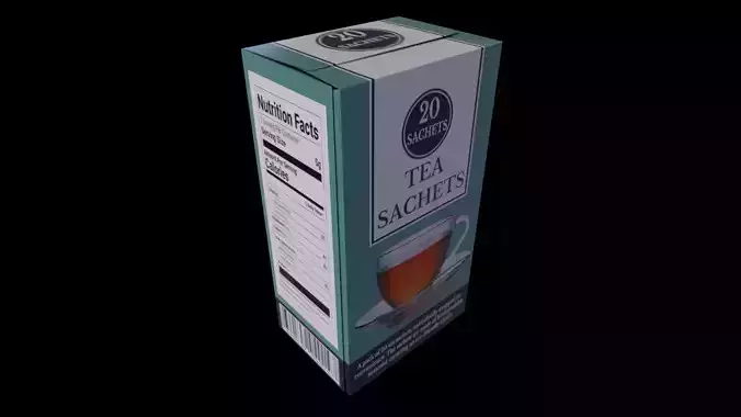 Tea Sachets - GAME READY PBR
