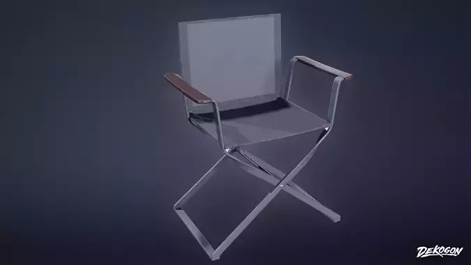 HOLLYWOOD - Production Chair 01 - LOW POLY