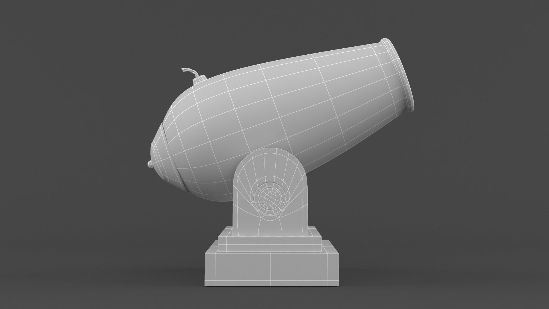 Circus Cannon 3D model_7