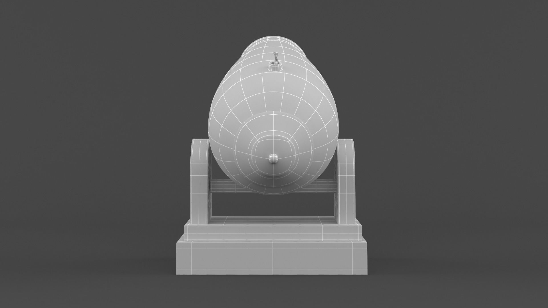 Circus Cannon 3D model_11