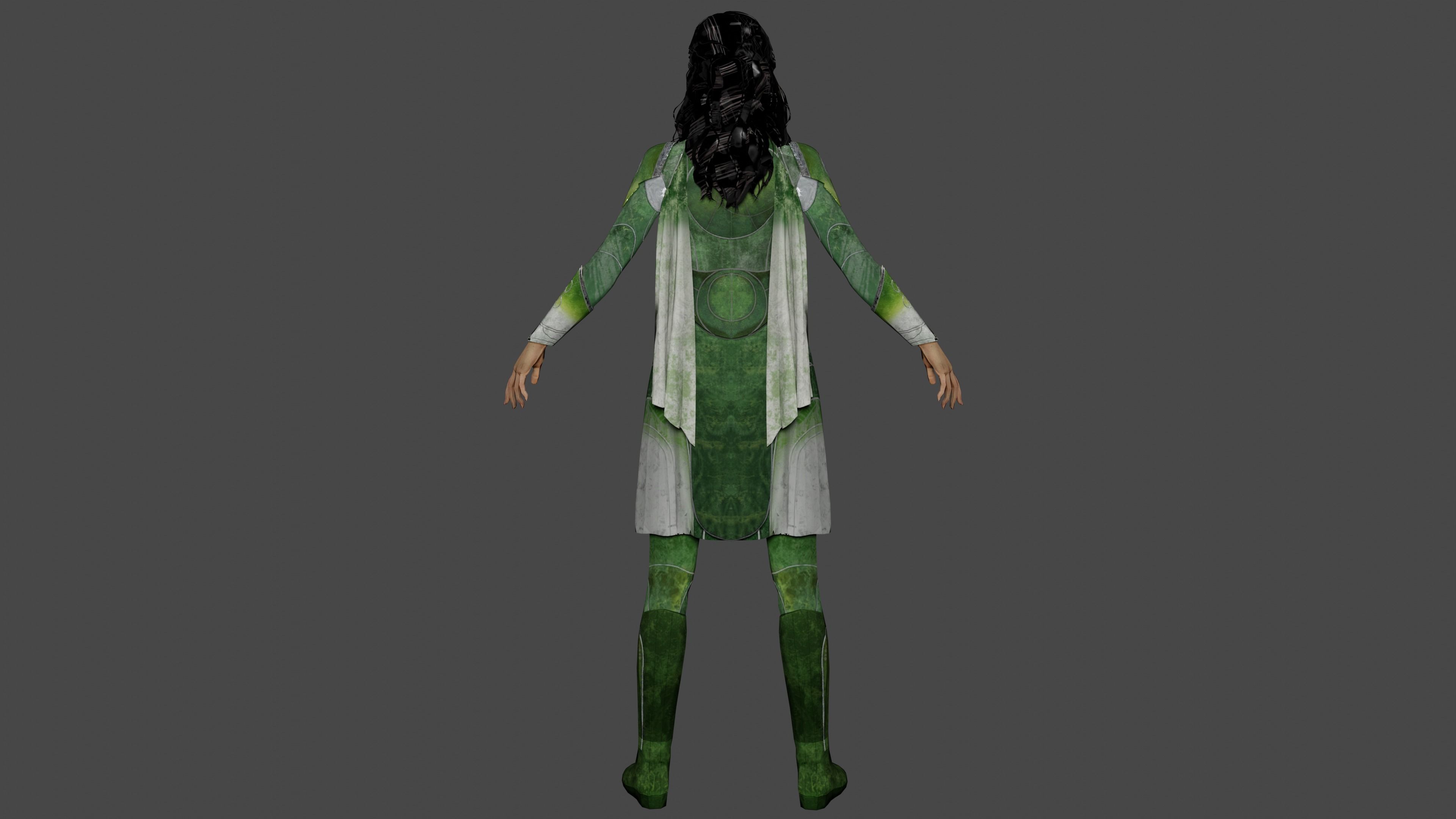 Sersi-Marvel 3D Model 3D model_6