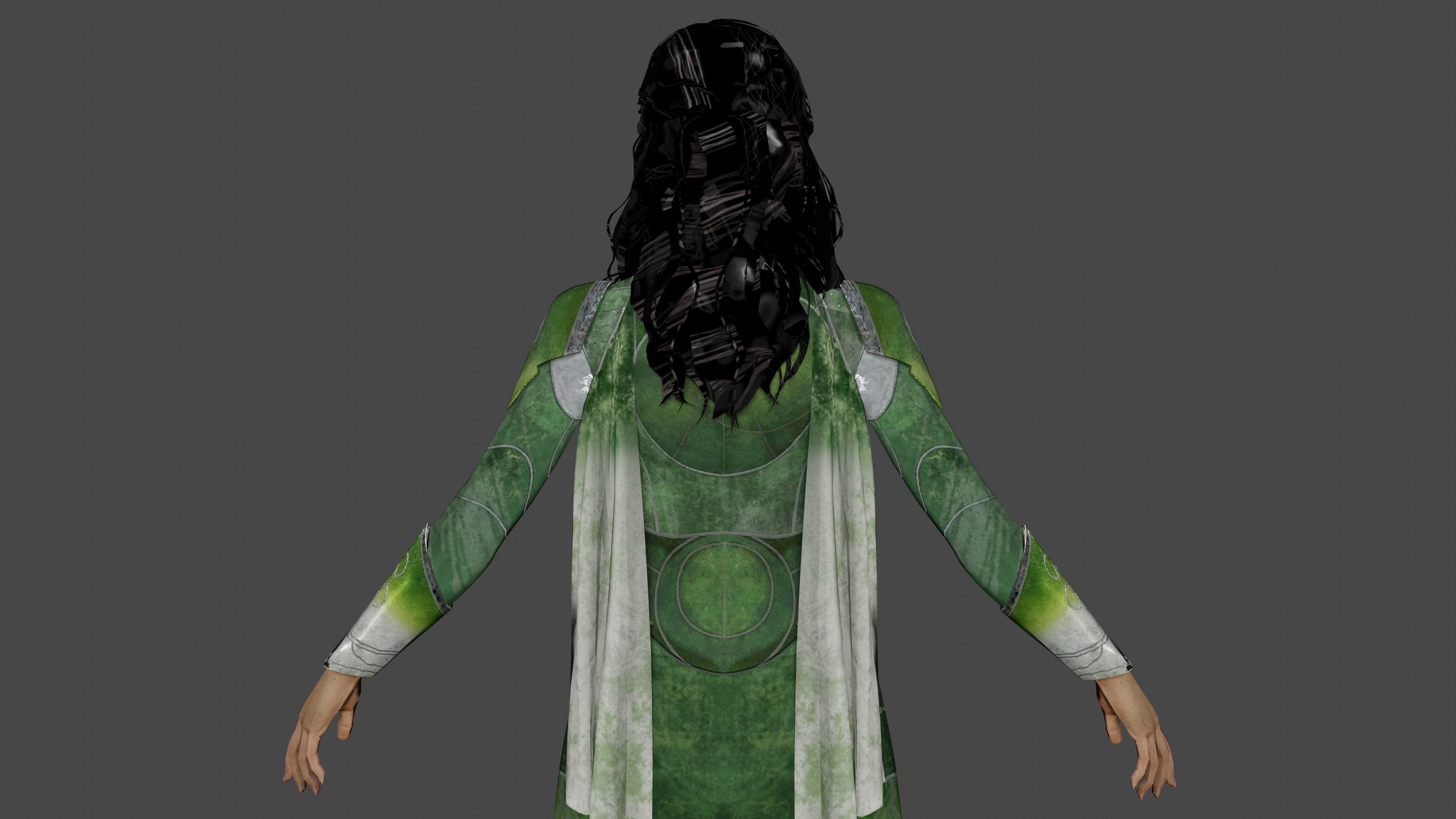 Sersi-Marvel 3D Model 3D model_5