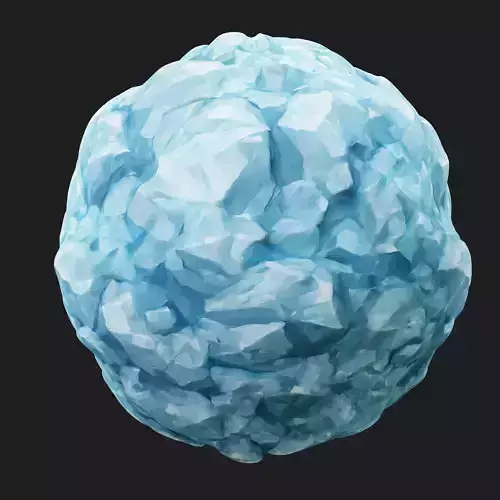  Stylized Ice Seamless Texture 