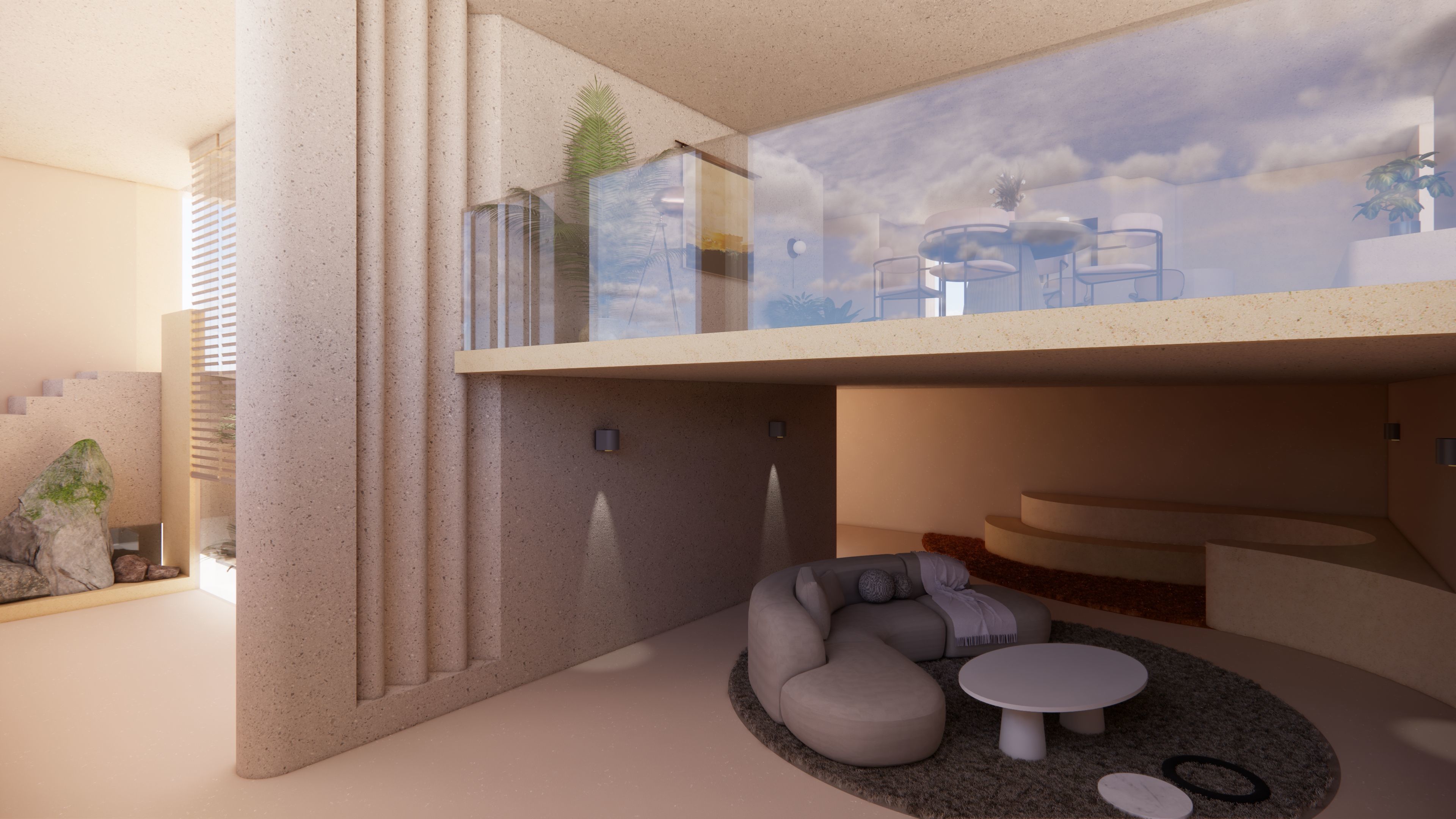 Safe Stone Residence 3D model_6