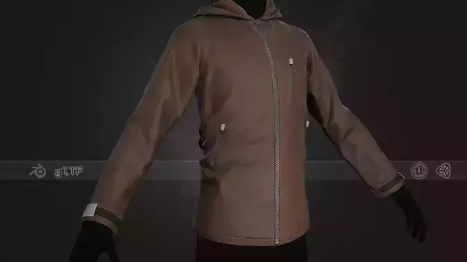 Brown Snowboard Hoodie Style 1 