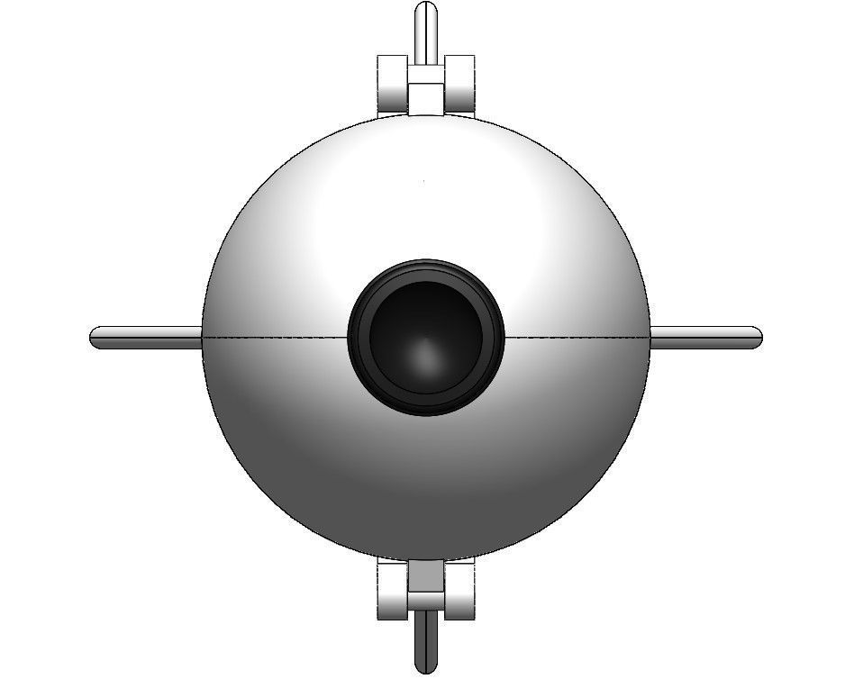 Fully printable Rocket for carp fishing 3D print model_7