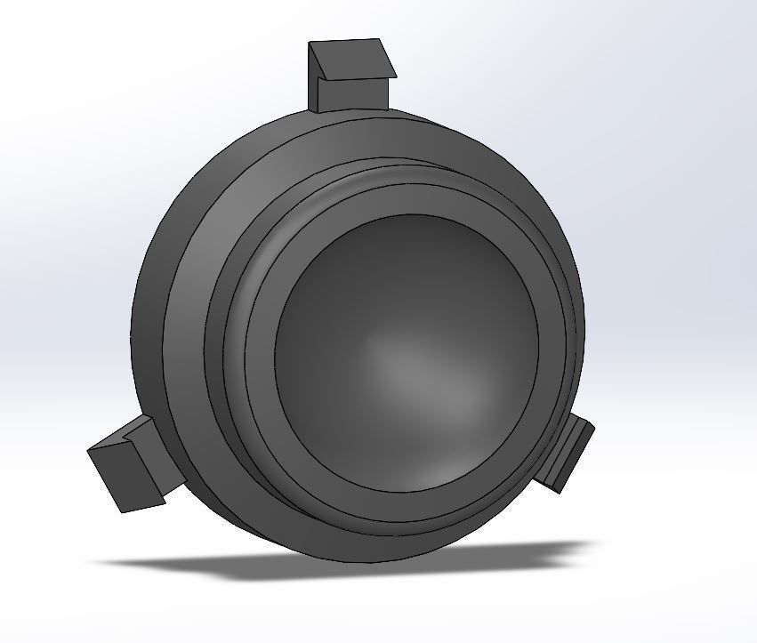 Fully printable Rocket for carp fishing 3D print model_10