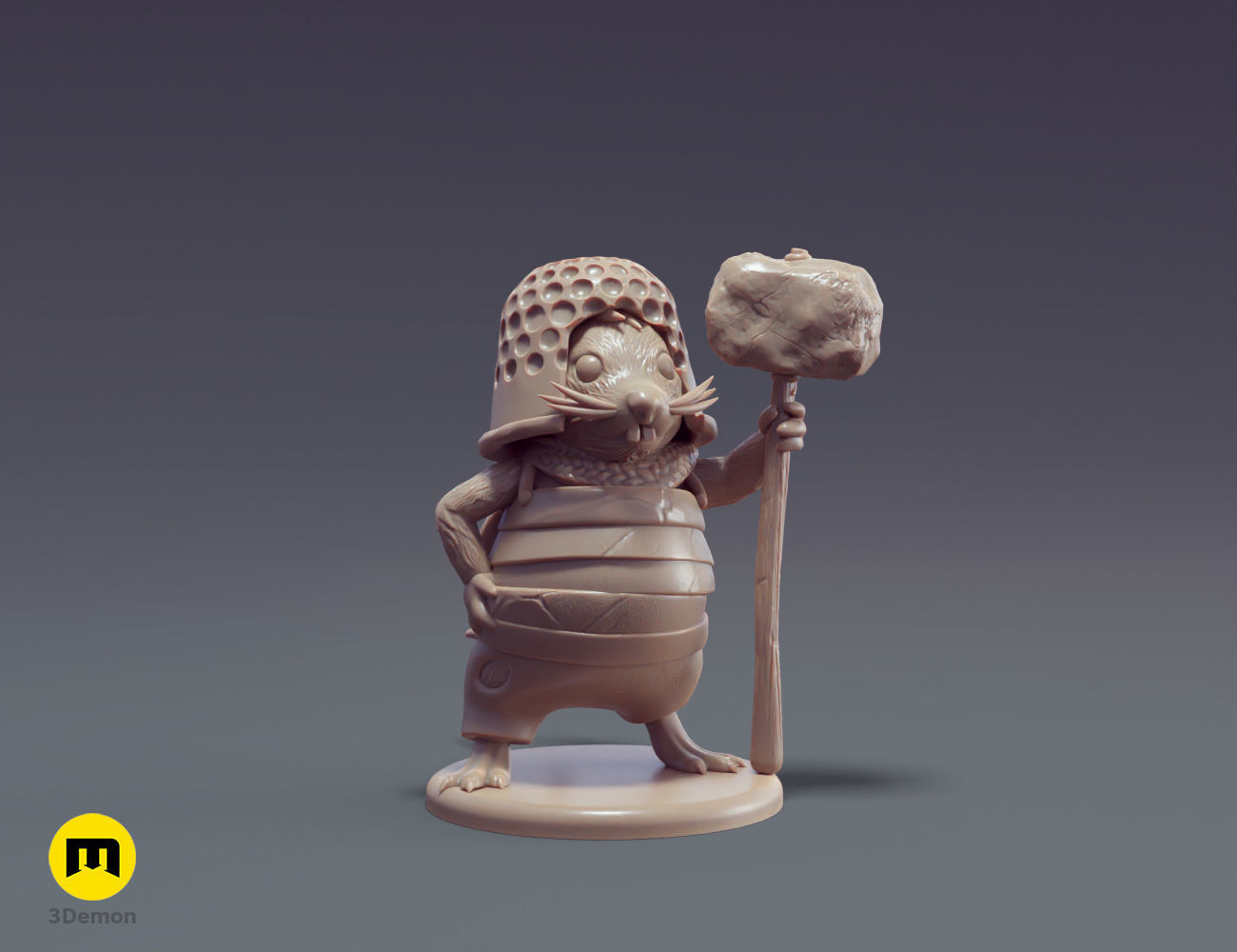 Mausritter Fellowship DnD Miniatures 3D print model_24