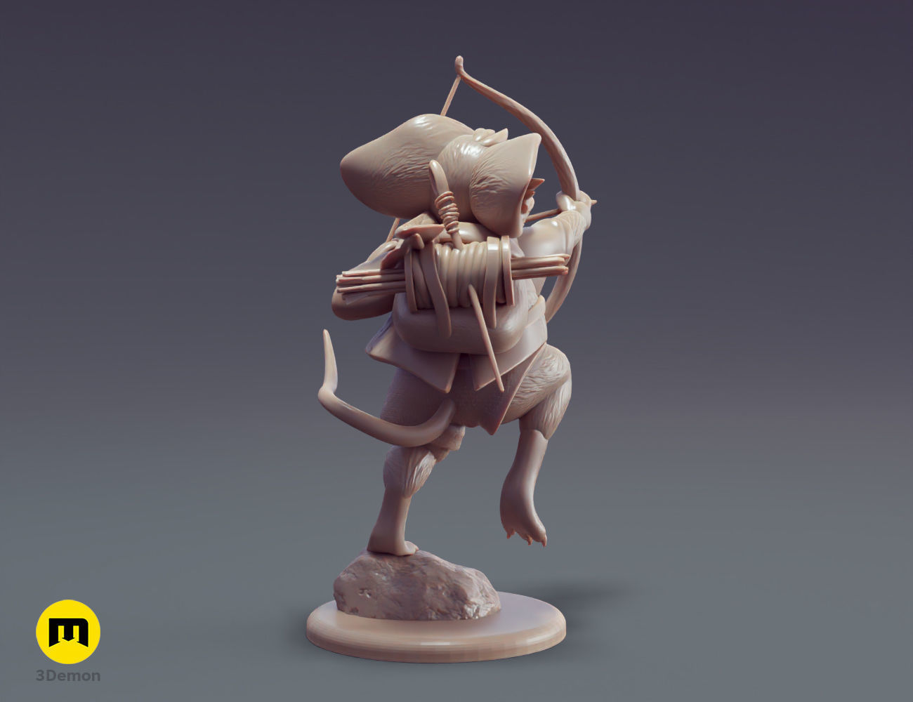 Mausritter Fellowship DnD Miniatures 3D print model_8