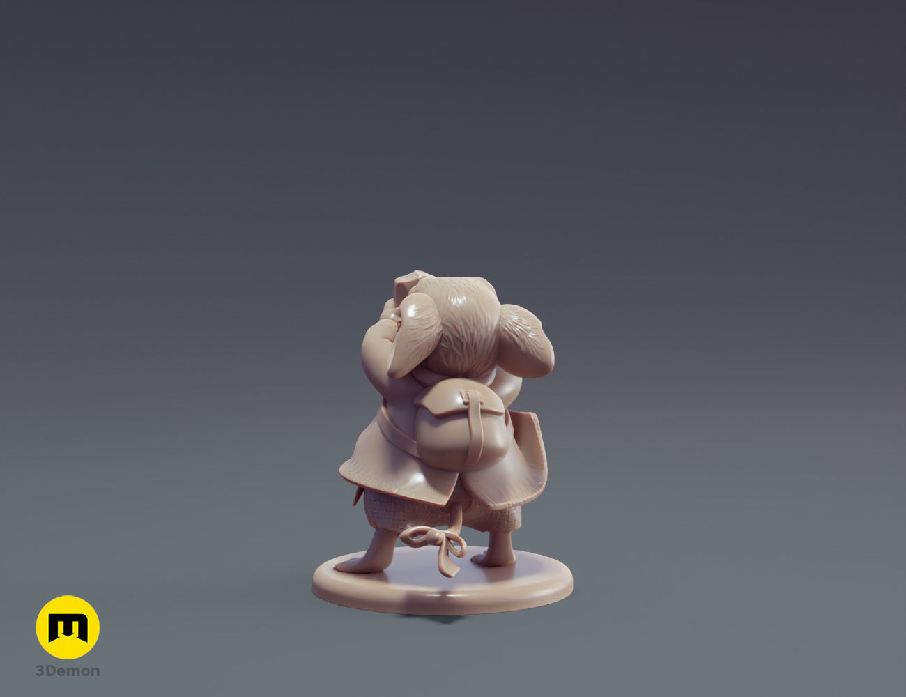 Mausritter Fellowship DnD Miniatures 3D print model_20