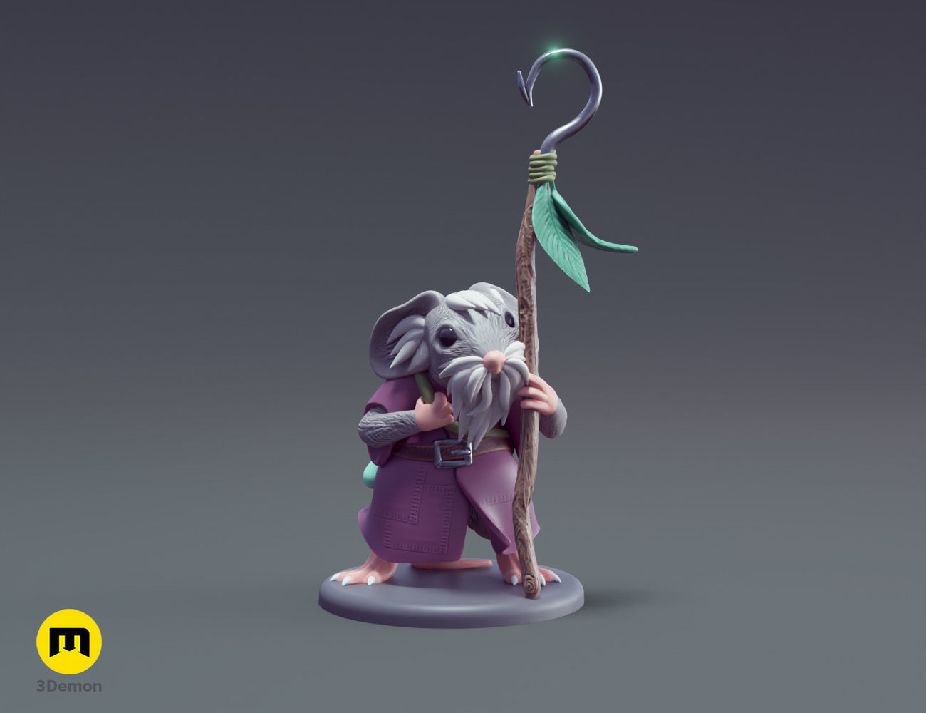 Mausritter Fellowship DnD Miniatures 3D print model_6