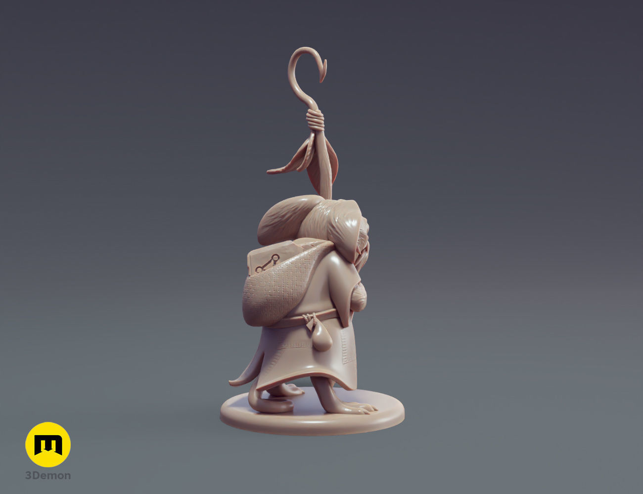 Mausritter Fellowship DnD Miniatures 3D print model_14