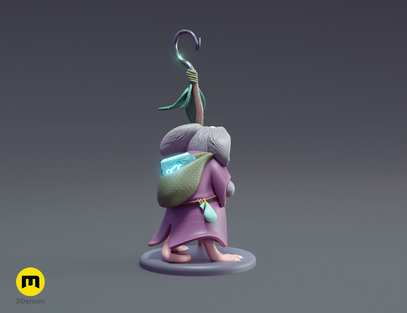 Mausritter Fellowship DnD Miniatures 3D print model_12