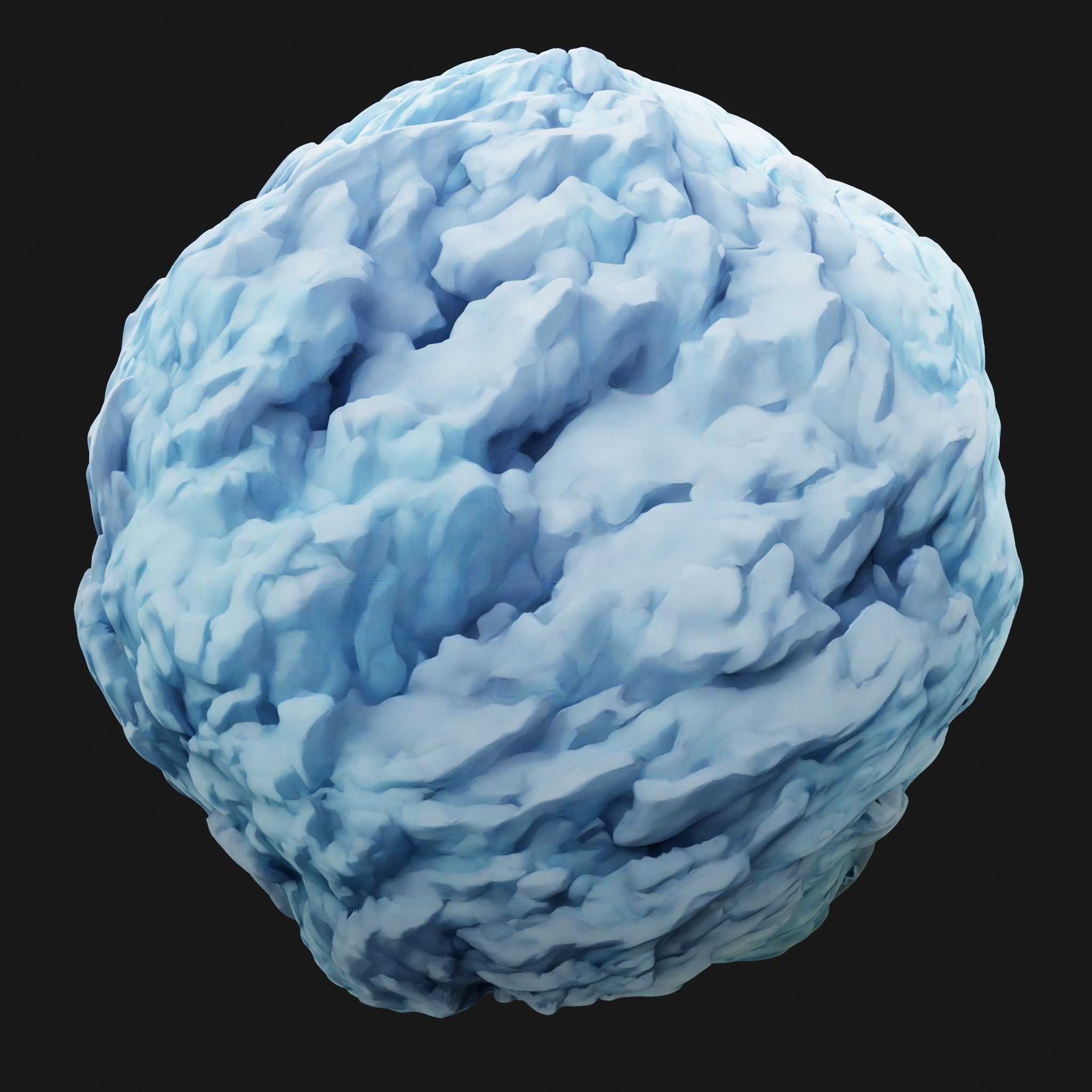 Stylized Snow Seamless Texture  Texture_4