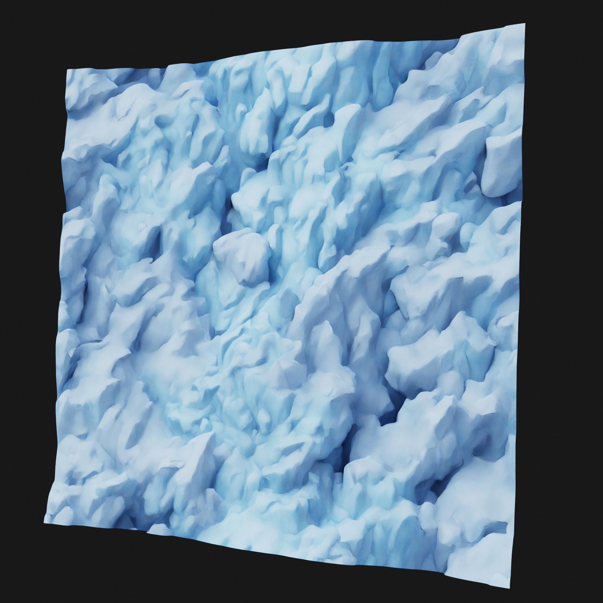 Stylized Snow Seamless Texture  Texture_3
