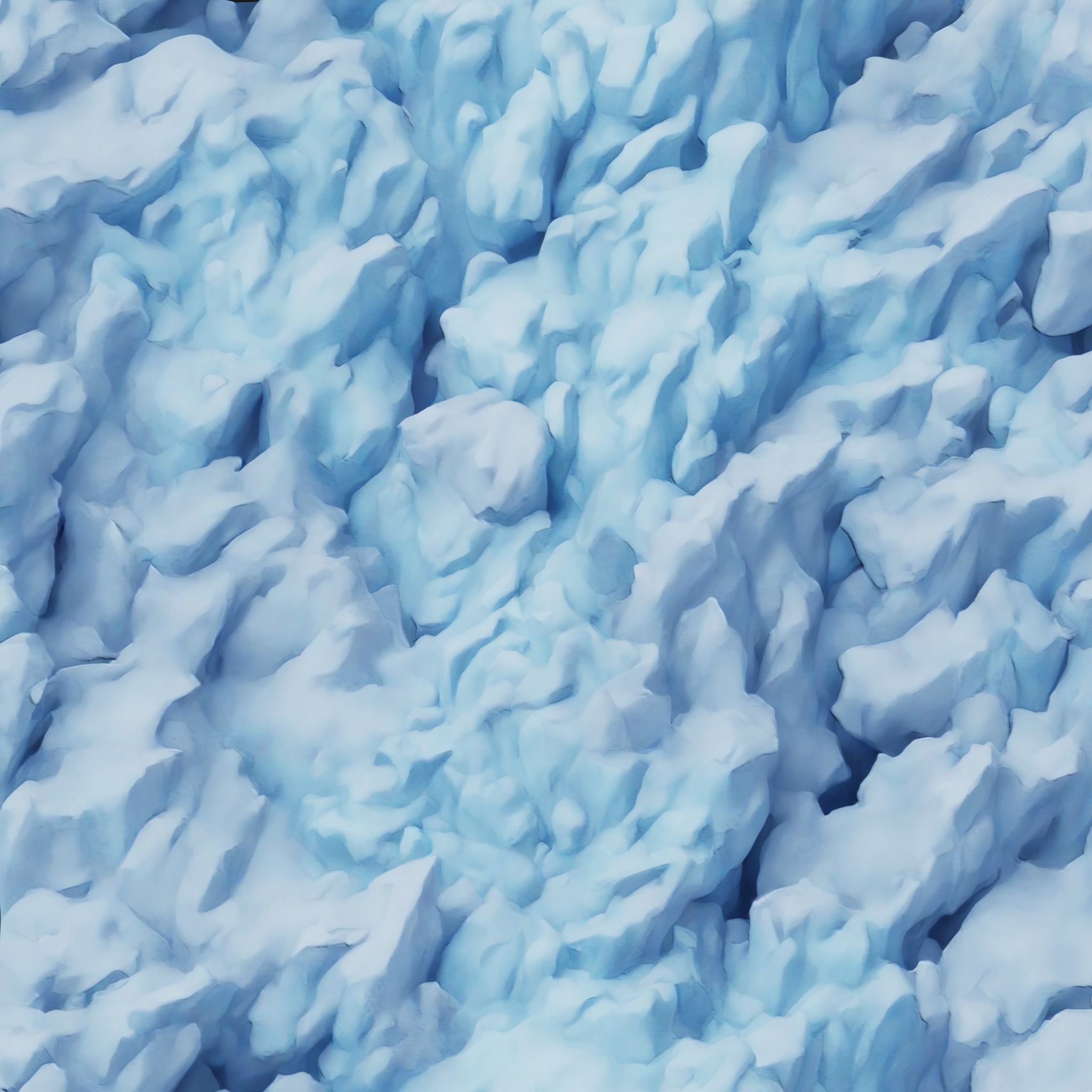 Stylized Snow Seamless Texture  Texture_1