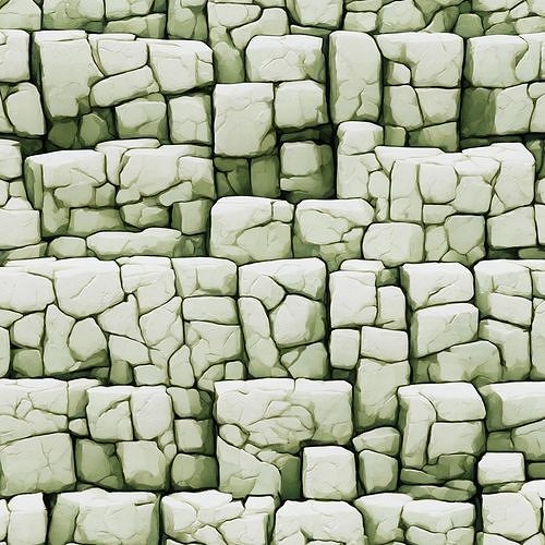 Stylized Brick Seamless Texture Texture