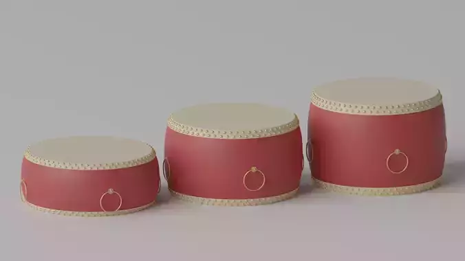 Chinese Musical Instrument Drum