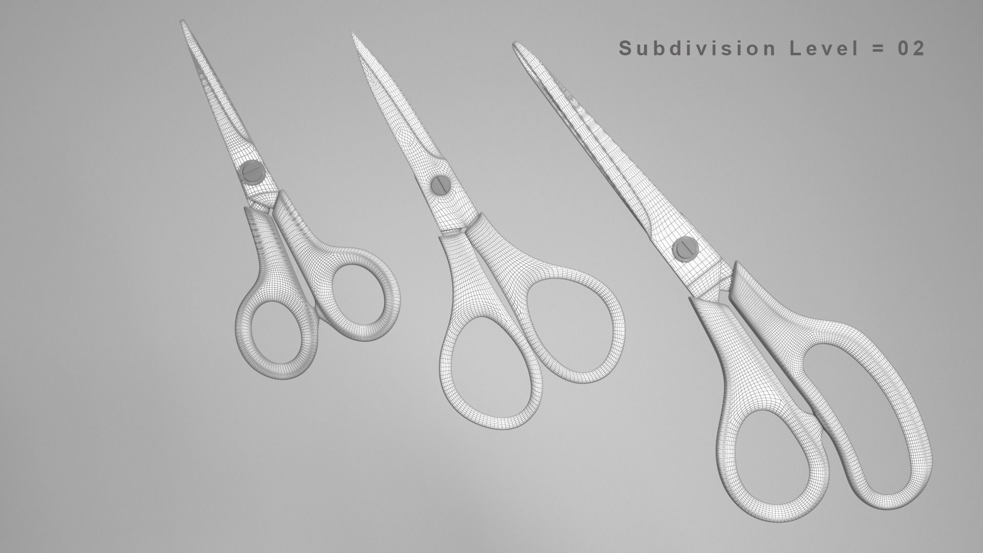 Scissors 3D model_37