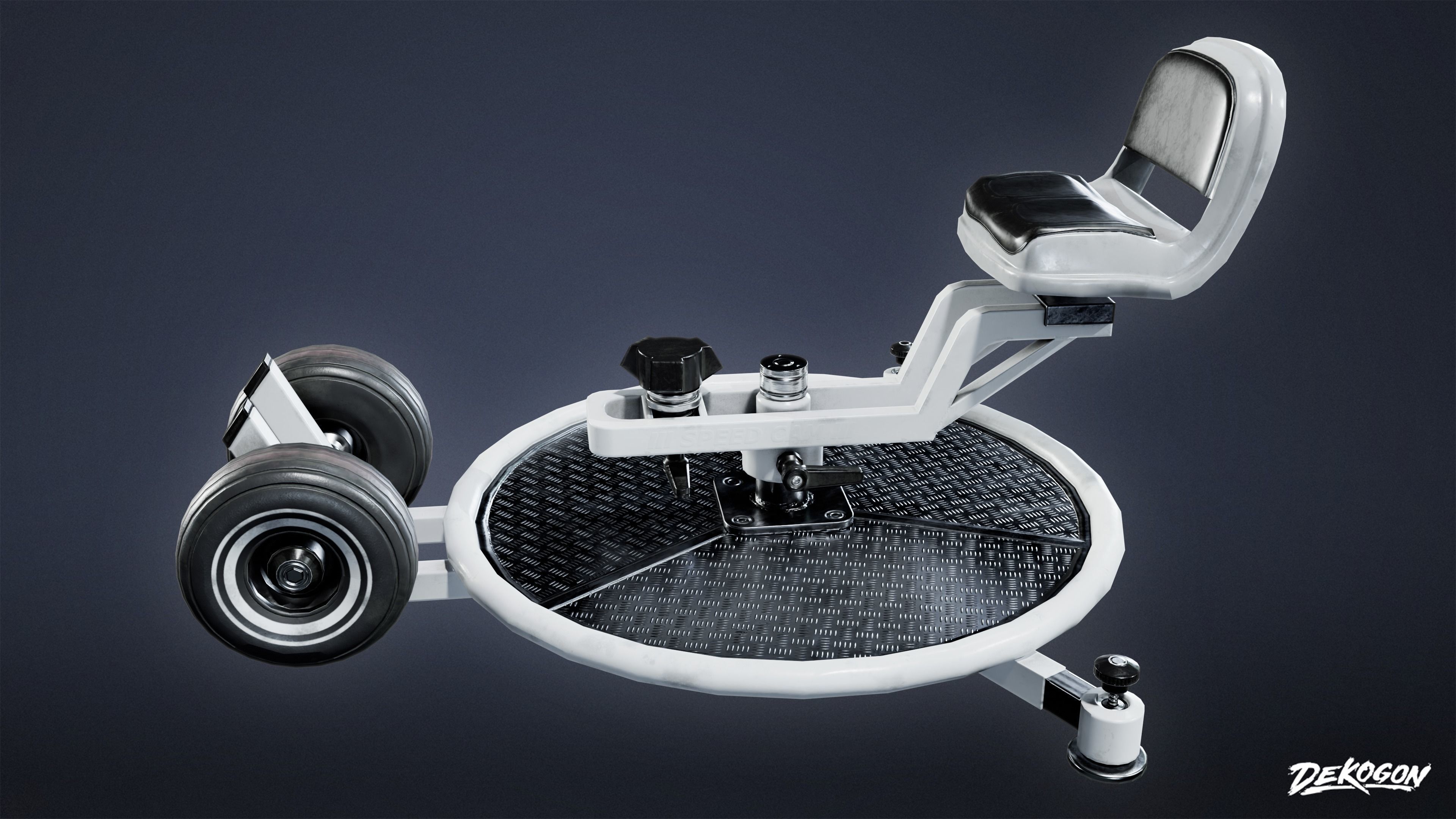 HOLLYWOOD - Production Stand 01 - LOW POLY Low-poly 3D model_2