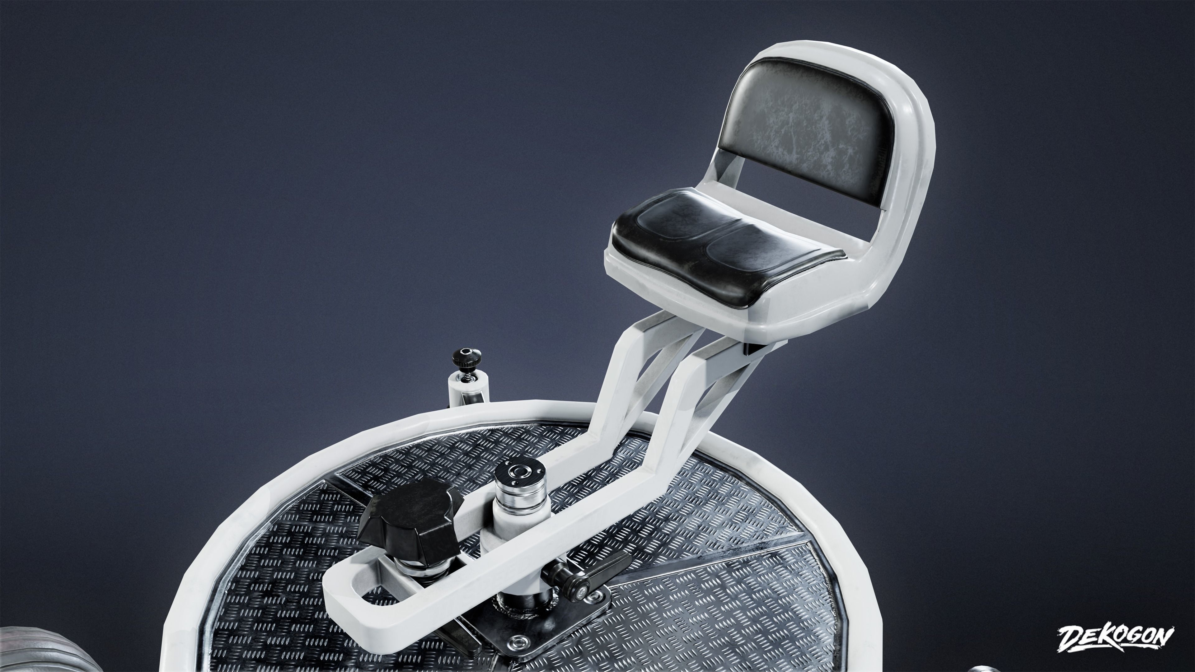 HOLLYWOOD - Production Stand 01 - LOW POLY Low-poly 3D model_6