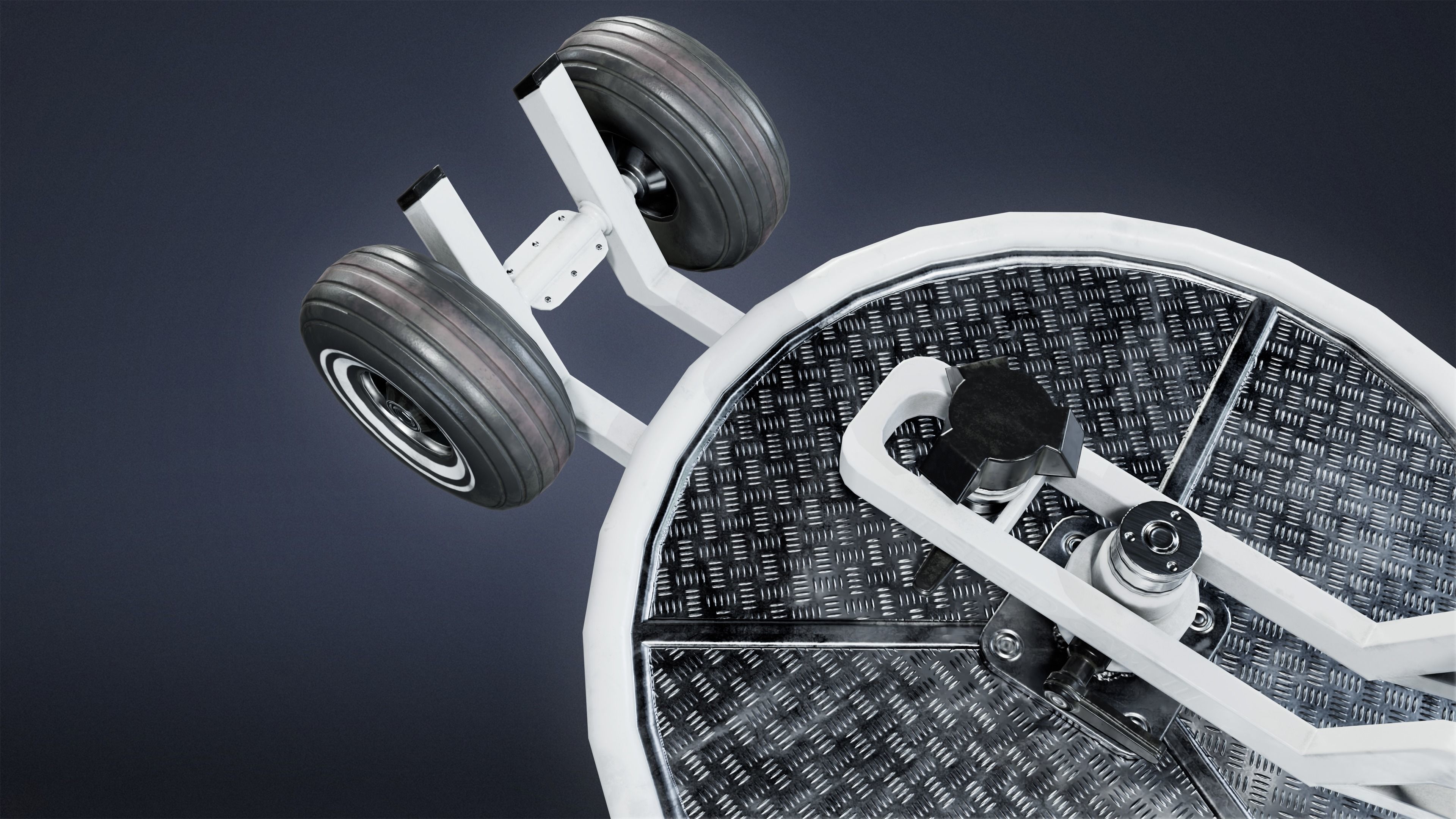 HOLLYWOOD - Production Stand 01 - LOW POLY Low-poly 3D model_7